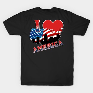 I Love America T-Shirt